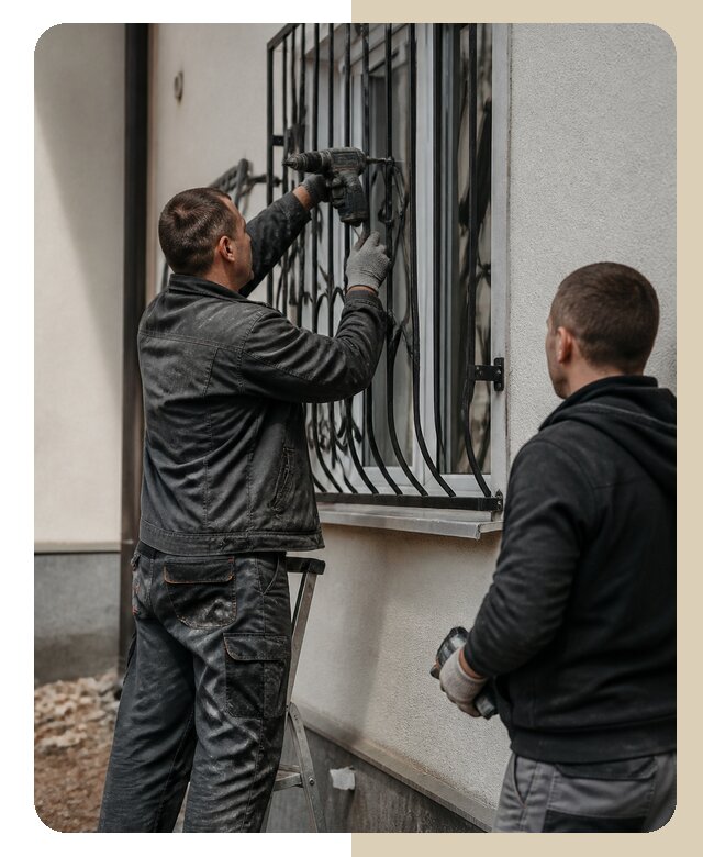 Установка наружных решеток в Саянске от 4985 р. | ДвериЛегко-Сск